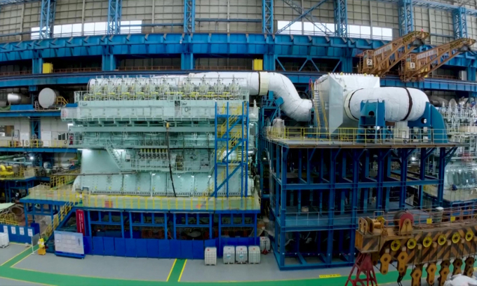World's most powerful methanol dual-fuel marine engine