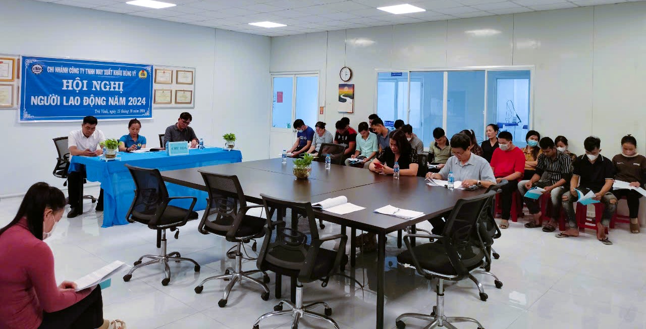 2024 Employee Conference at Grand Garment Export Co., Ltd. Branch – Bonding and Developing for Employees