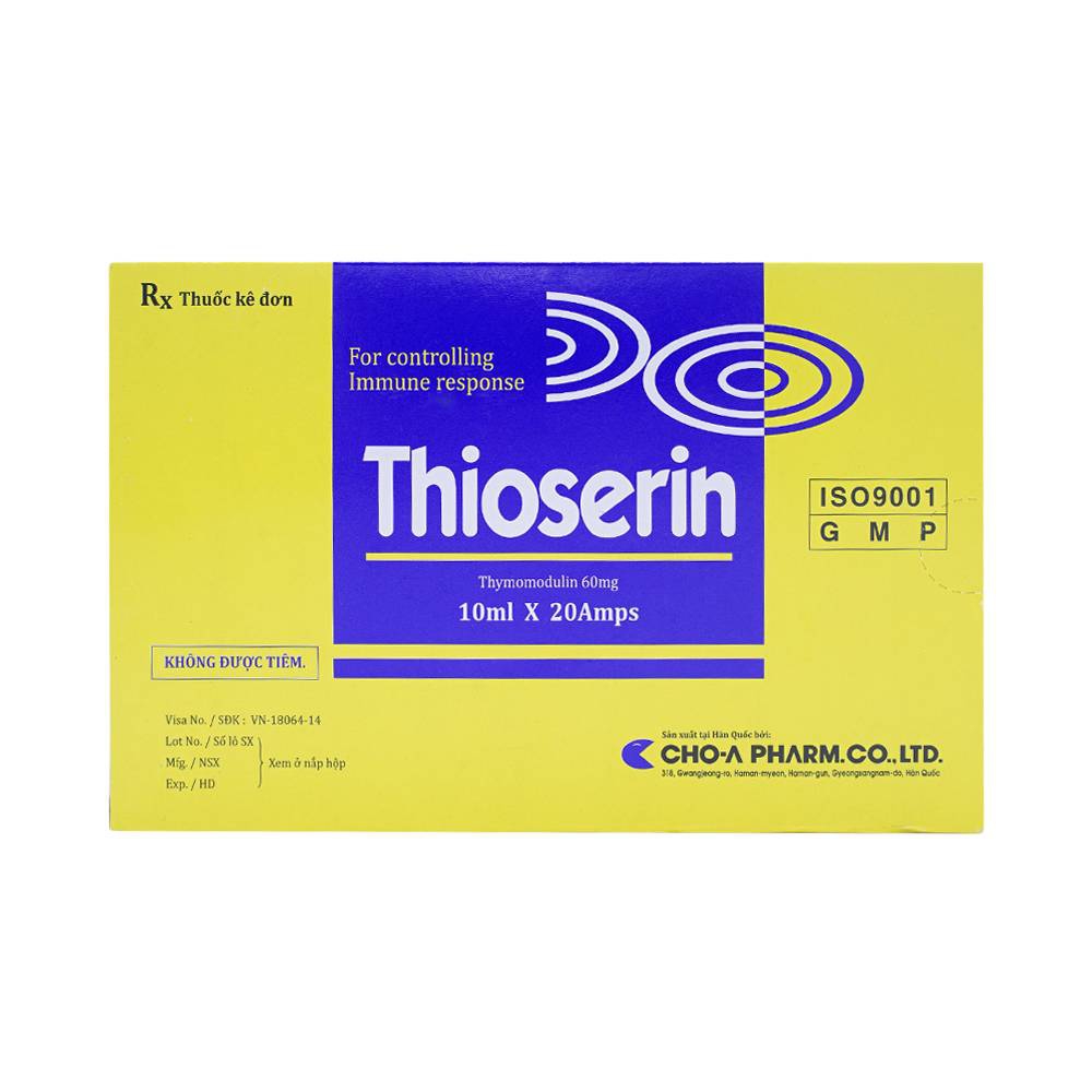 Dung dịch Thioserin CHO-A điều trị viêm mũi dị ứng