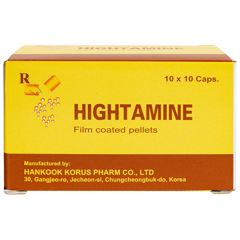 Thuốc Hightamine Hankook bổ sung dinh dưỡng, duy trì thể lực 