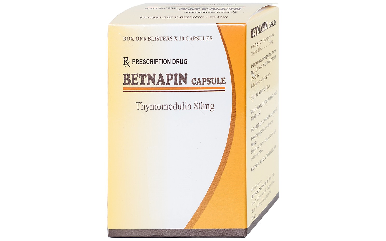 Thuốc Betnapin 80mg DongSung điều trị dị ứng, mày đay mạn tính