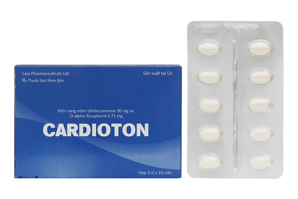 Thuốc Cardioton Lipa Pharma điều trị suy tim, tăng huyết áp, bổ sung năng lượng
