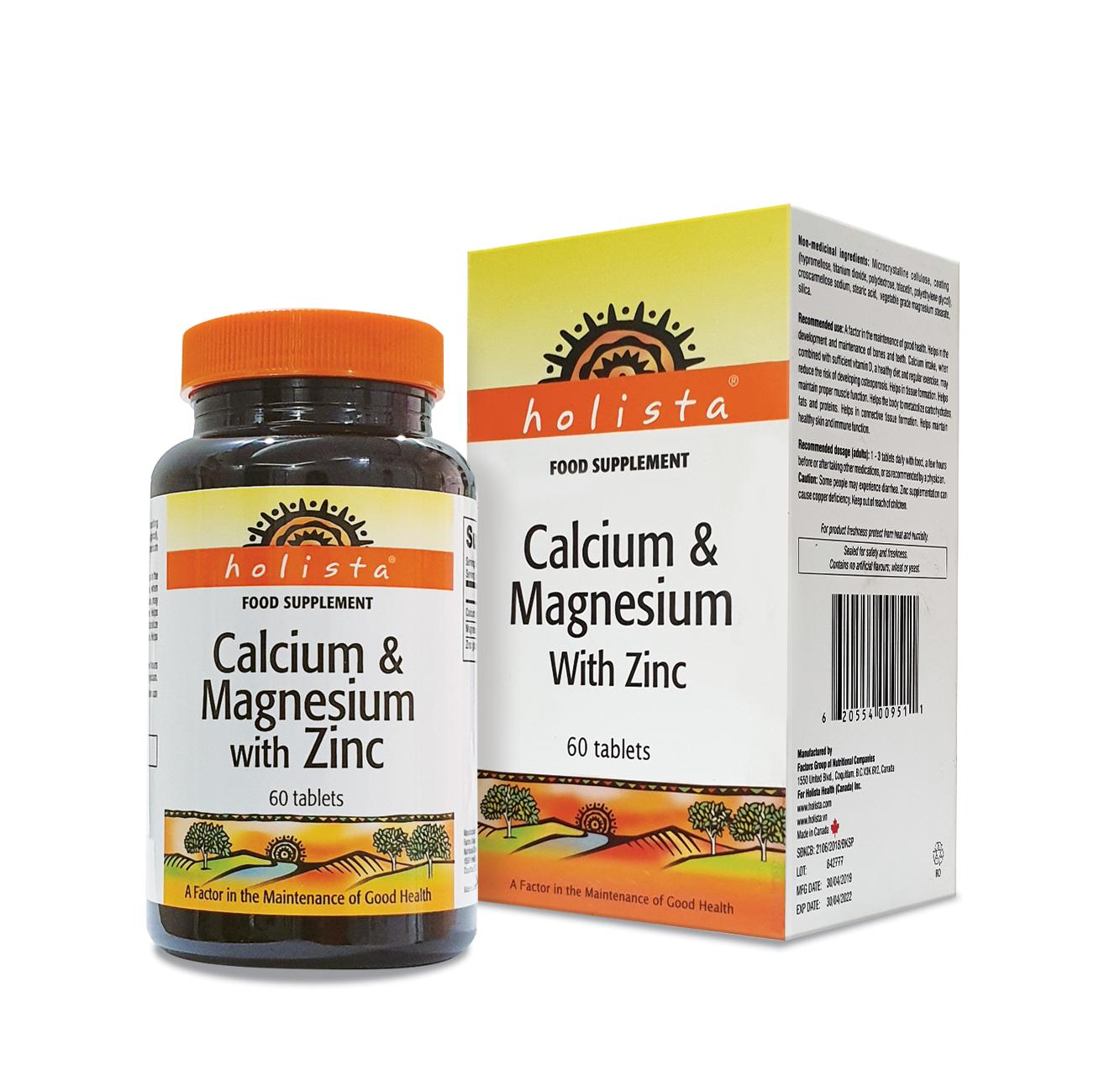 CALCIUM & MAGNESIUM WITH ZINC