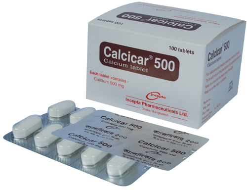 CALCAICAR 500 TABLETS