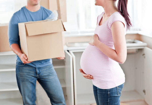 Should move house when someone is pregnant