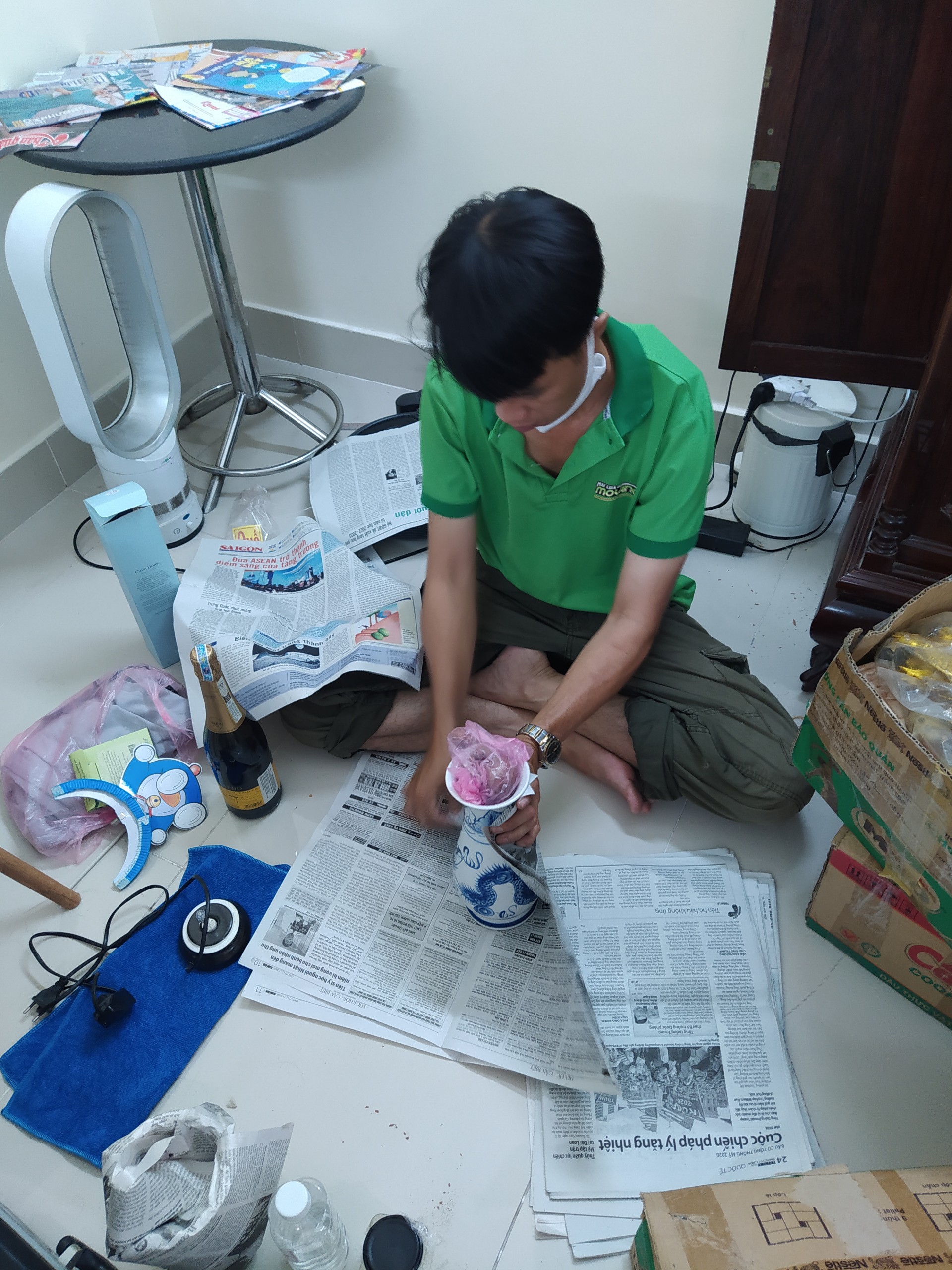 Cô THẮNG tại chung cư Brilliant Đảo Kim Cương,quận 2,TP.HCM.