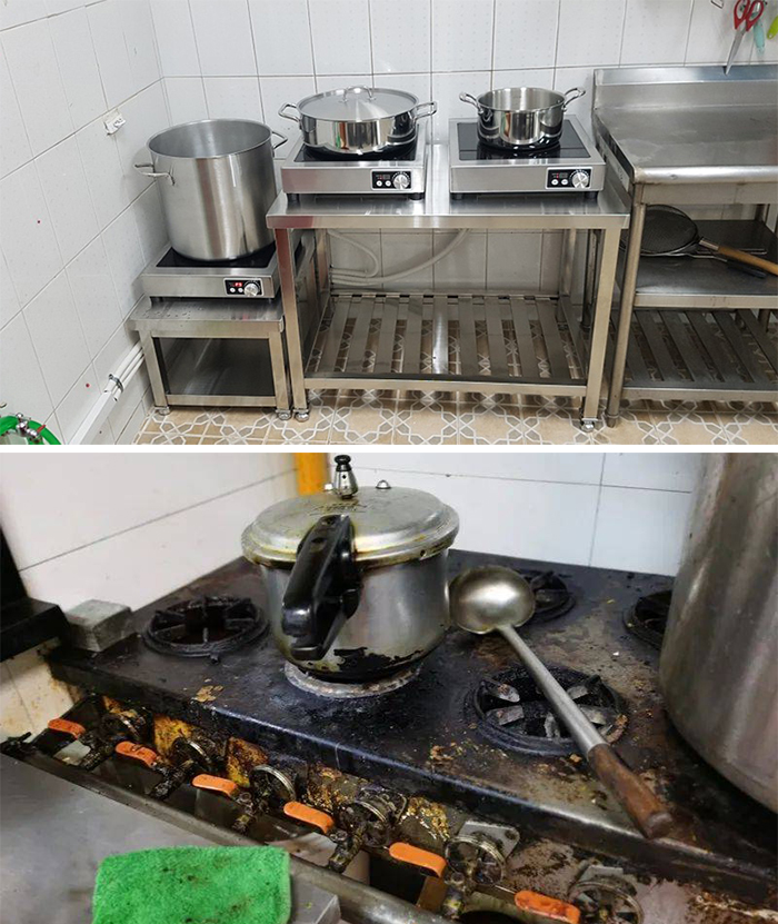 So sánh bếp từ công nghiệp và bếp gas