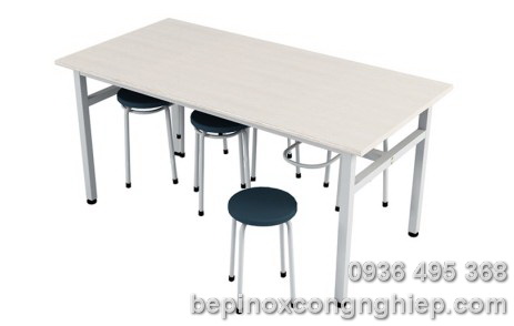 Bàn ghế ăn canteen