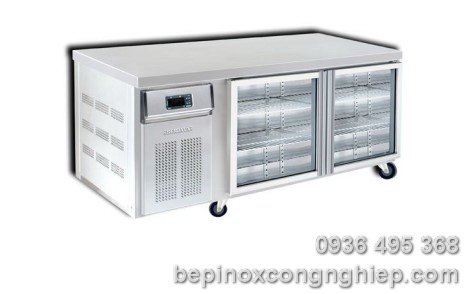 Bàn lạnh 2 cánh kính