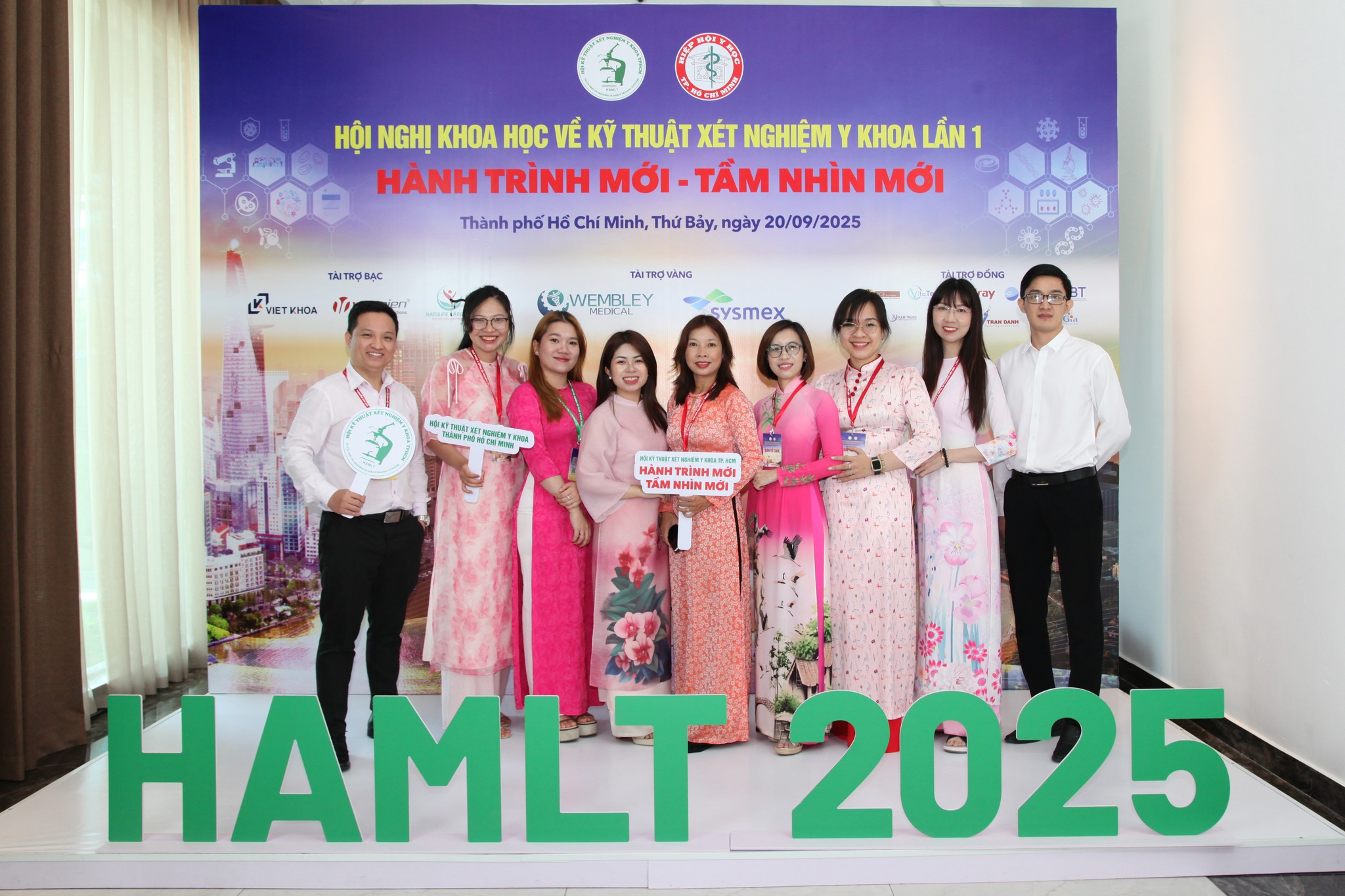Hội nghị Khoa học về Kỹ thuật Xét nghiệm Y khoa lần thứ nhất – năm 2025 do Hội Kỹ thuật Xét nghiệm Y khoa TP.HCM tổ chức