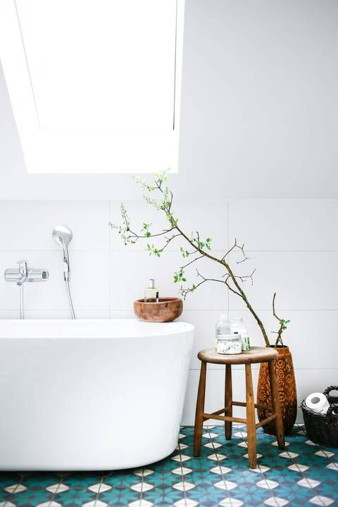 Những thiết kế sàn gạch làm sáng bừng không gian sống