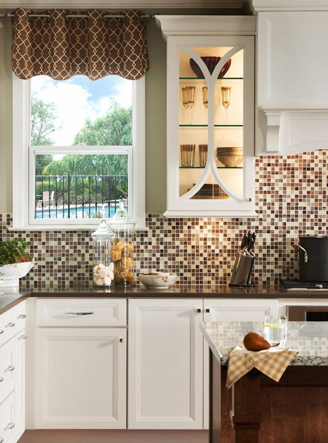 Gạch Mosaic trang hoàng không gian nấu nướng thêm cá tính