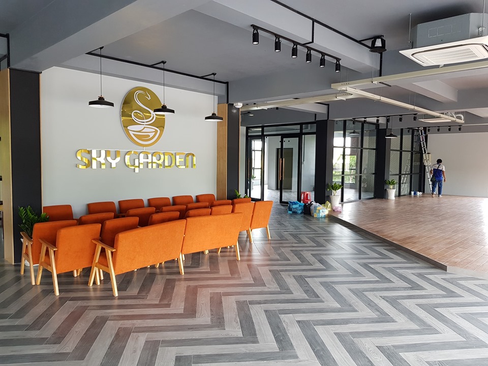 CÔNG TRÌNH COFFEE SKY GARDEN- TP SA ĐÉC -  ĐỒNG THÁP