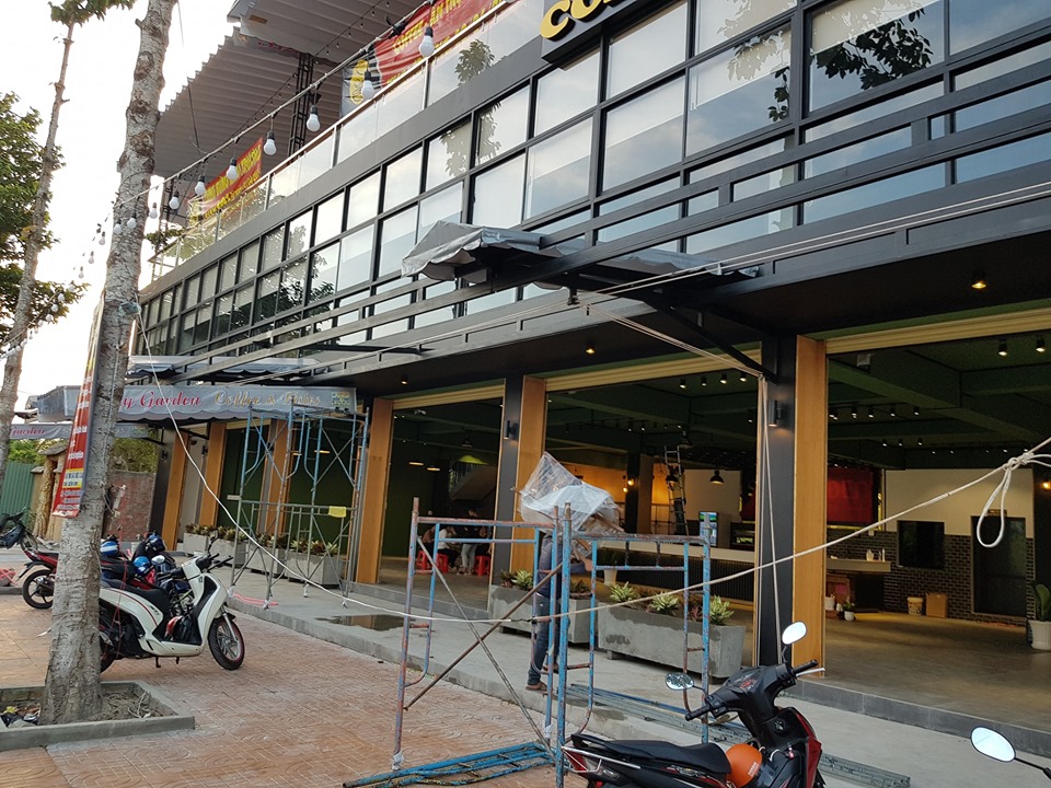 CÔNG TRÌNH COFFEE SKY GARDEN- TP SA ĐÉC -  ĐỒNG THÁP