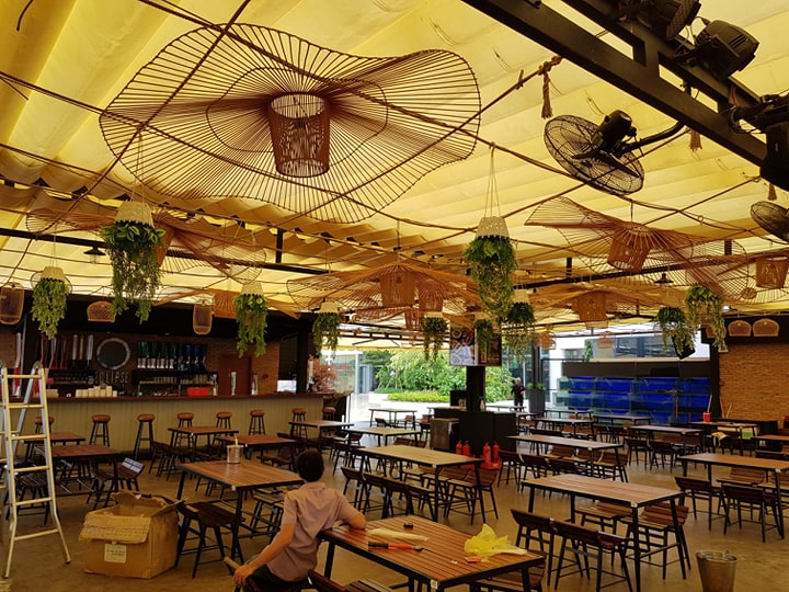CÔNG TRÌNH NHÀ HÀNG ECLIPSE LẦU 5 TTTM SC VIVO CITY QUẬN 7