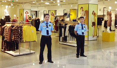 Bảo vệ shop, chuỗi cửa hàng