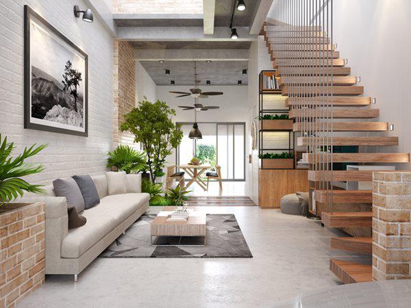 Thiết kế trang trí sân vườn nhà chị Hà, Quận 7