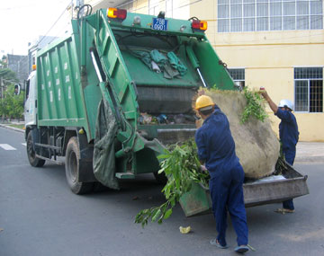 THU GOM RÁC THẢI