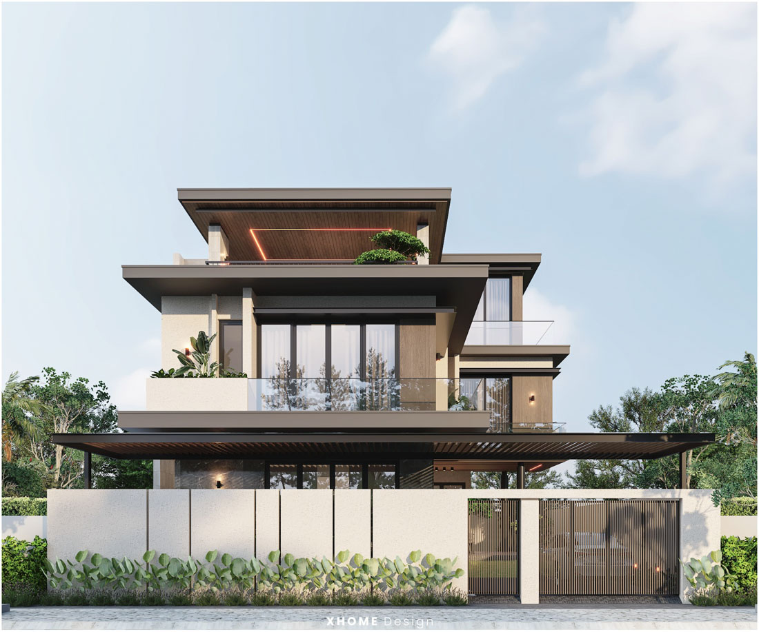 Mẫu thiết kế biệt thự
