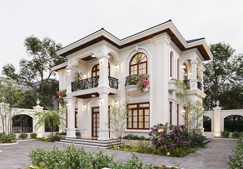 Mẫu thiết kế biệt thự
