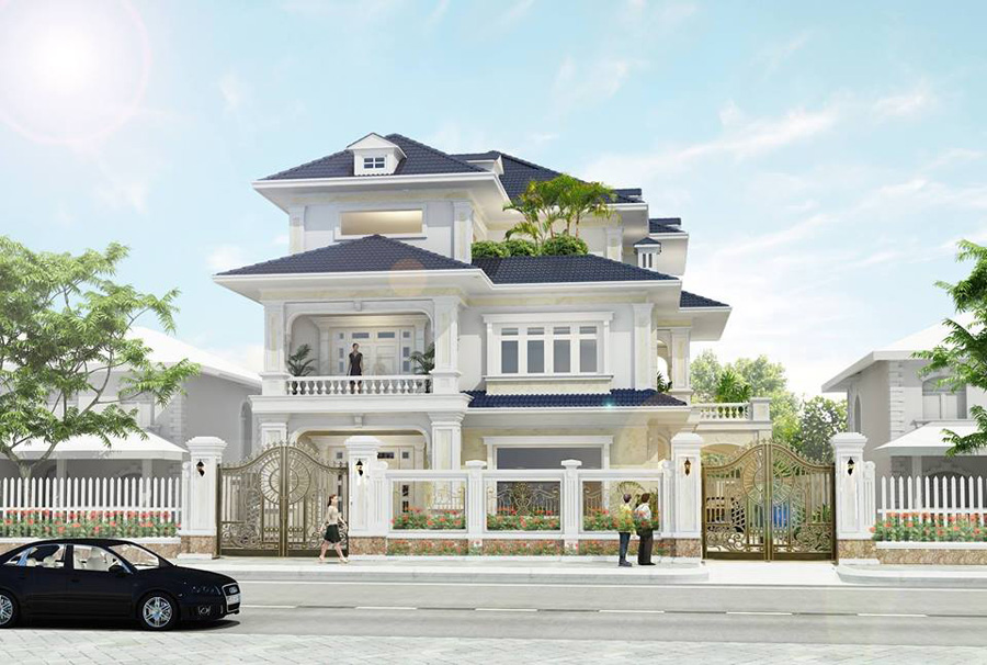 Mẫu thiết kế biệt thự