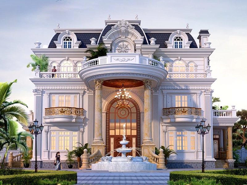 Mẫu thiết kế biệt thự