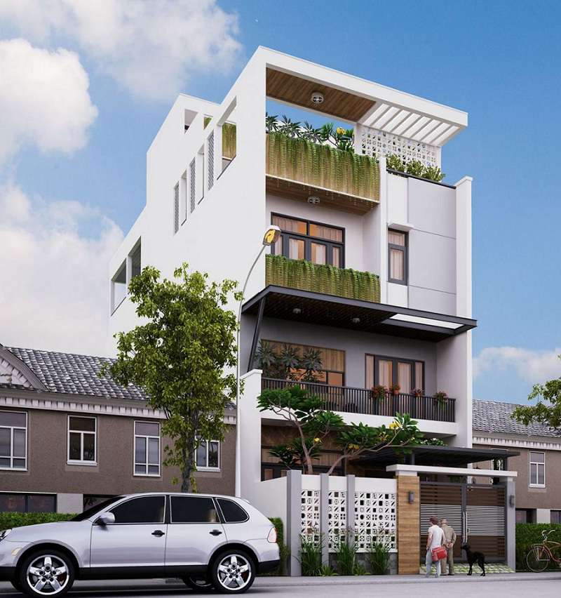Mẫu thiết kế nhà phố