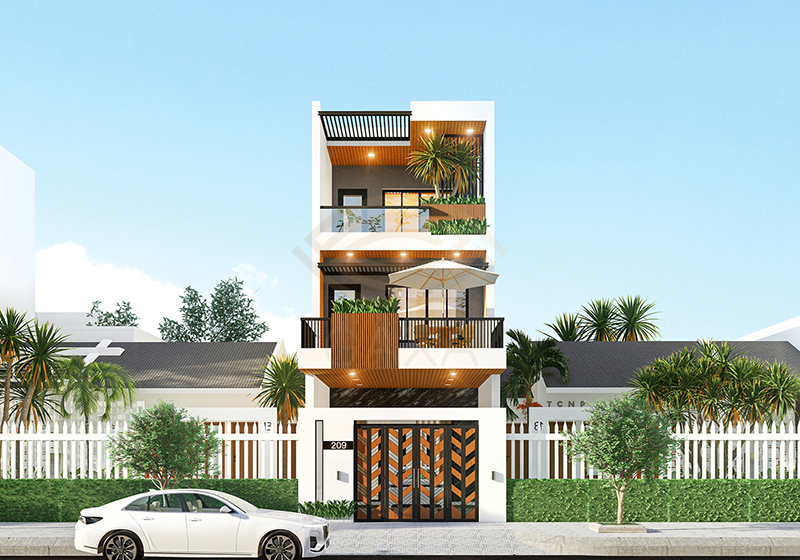 Mẫu thiết kế nhà phố