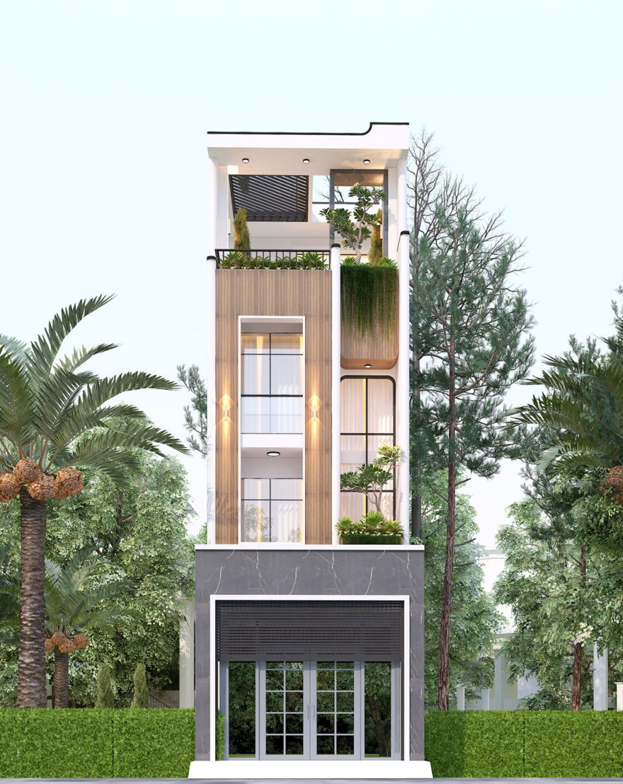 Mẫu thiết kế nhà phố