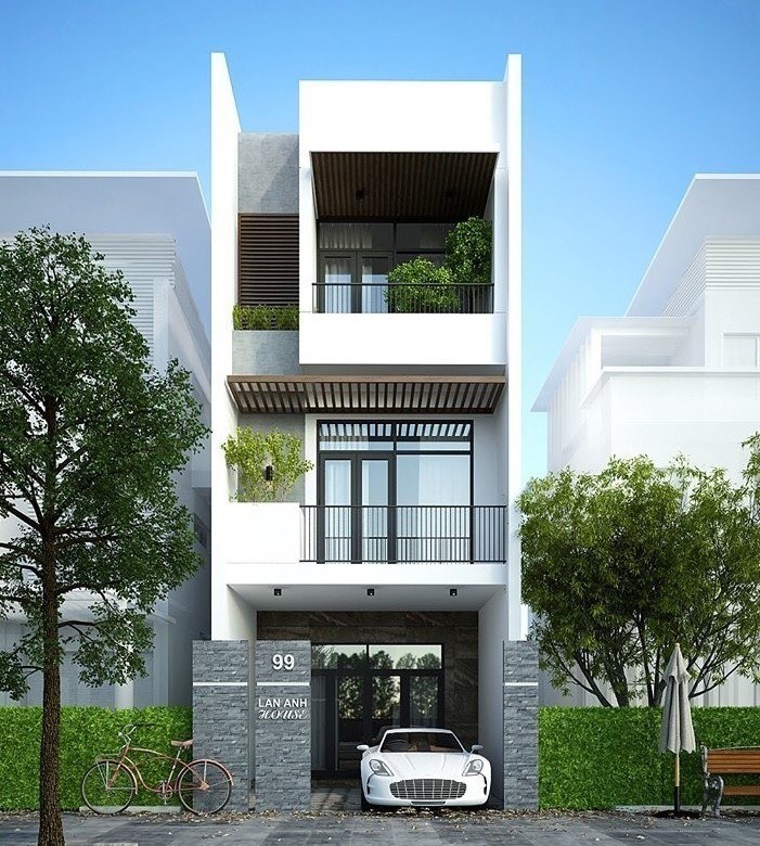 Mẫu thiết kế nhà phố