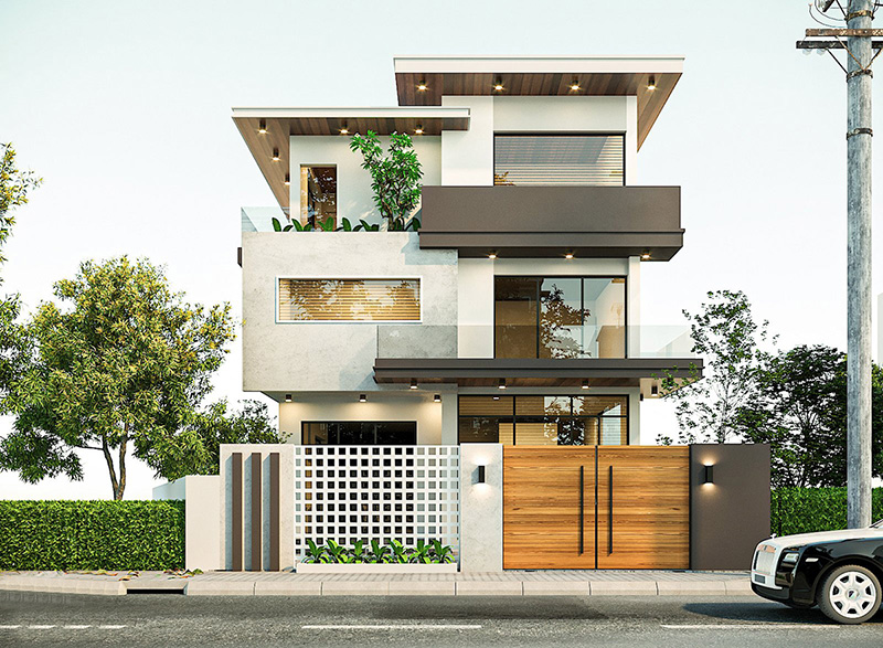 Mẫu thiết kế nhà phố