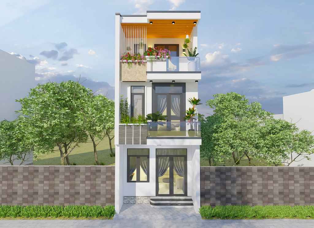 Mẫu thiết kế nhà phố