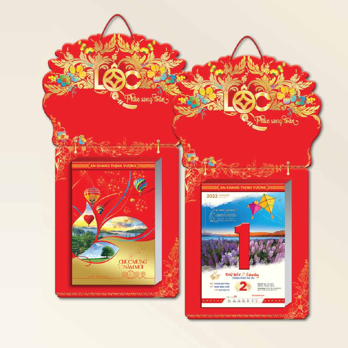 Mẫu lịch tết