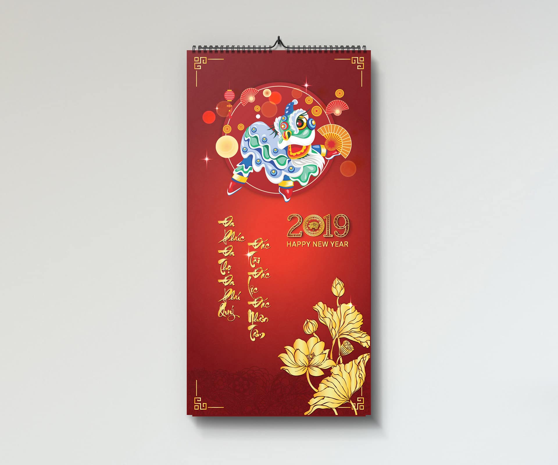 Mẫu lịch tết