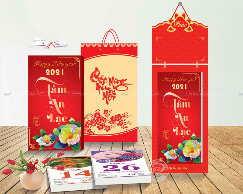 Mẫu lịch tết