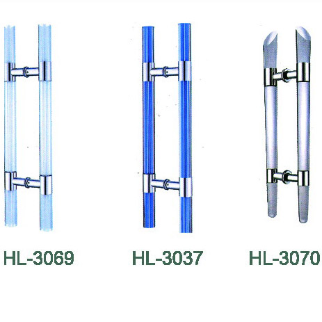 Glass door handle HL-3069, 3037, 3070