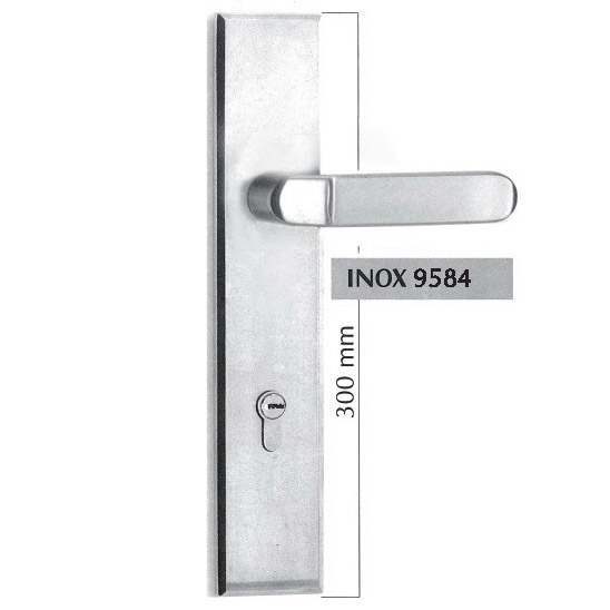 Khóa tay gạt Inox 9584