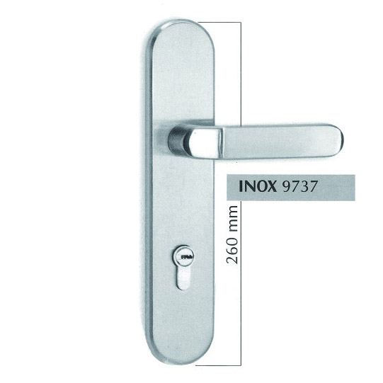 Stainless steel hand lock INOX 9737