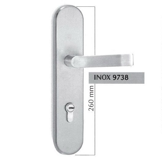 Stainless steel hand lock INOX 9738