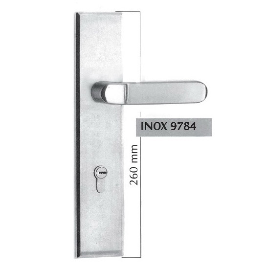 Khóa tay gạt Haplecx INOX 9784