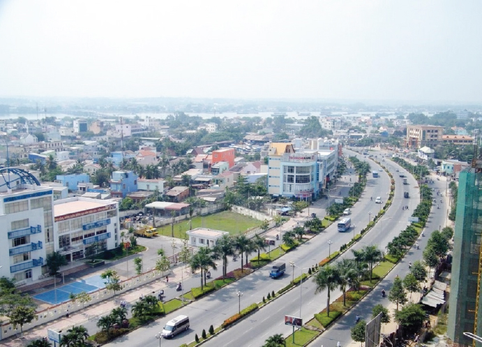 Thi công Đường Hùng Vương, Long Khánh, Đồng Nai