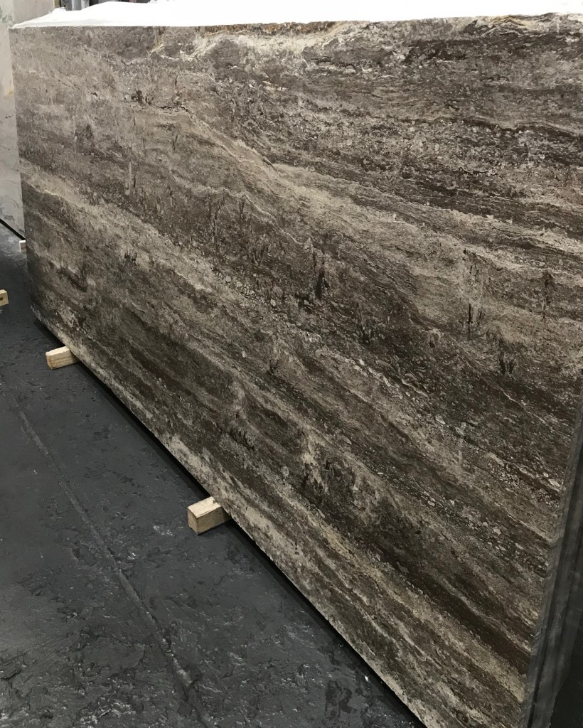 Dark Silver Travertine - Carrara Marble & Granite