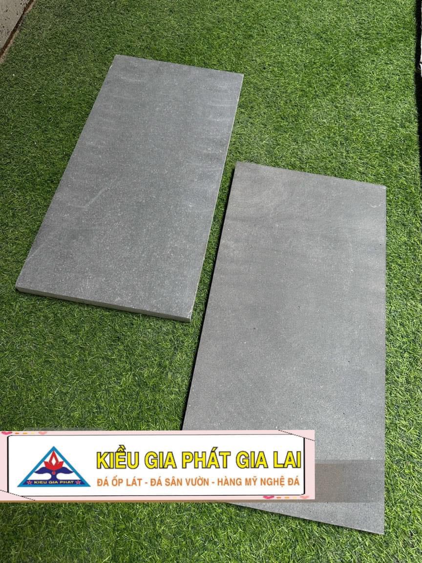 Đá Bazan Xám honed ( Bóng mờ )