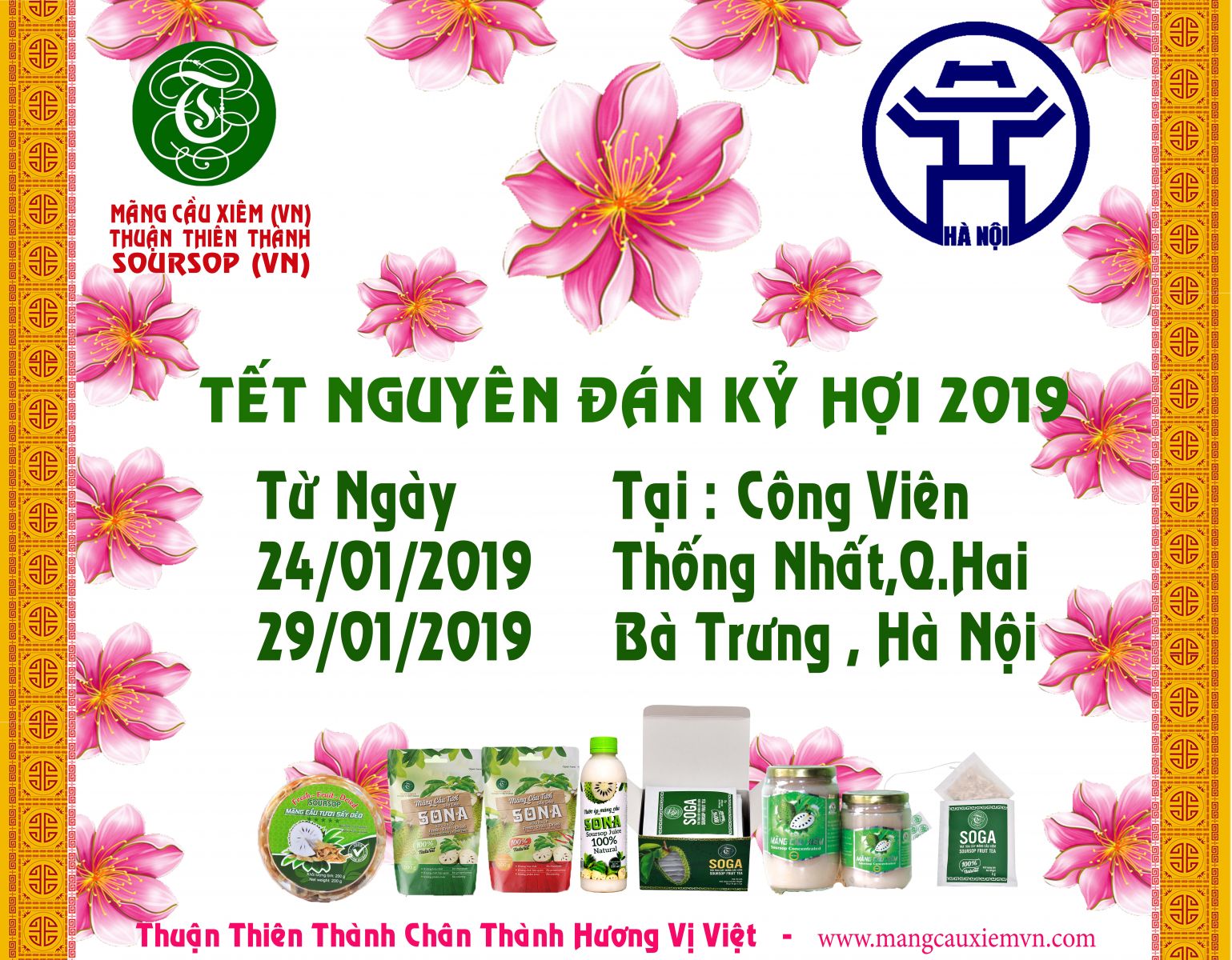 VINAXI- MÃNG CẦU XIÊM (VN) - THUẬN THIÊN THÀNH Tham gia chương trình Hội Chợ Xuân Kỷ Hợi 2019