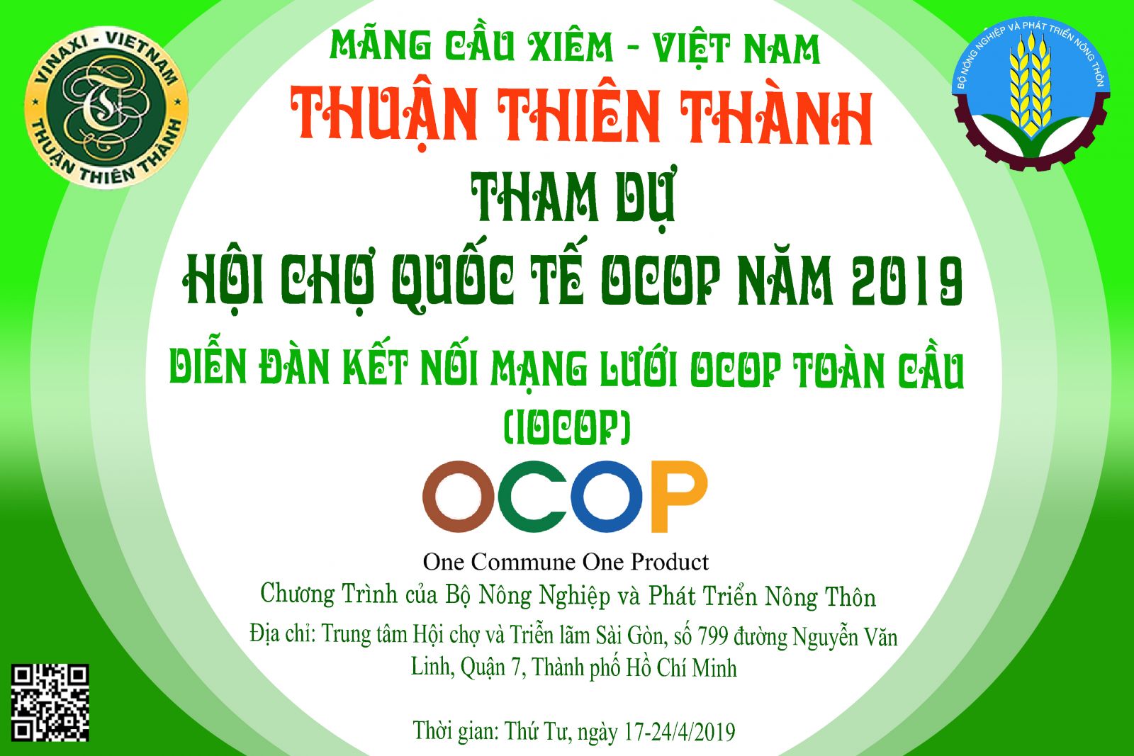 VINAXI- MÃNG CẦU XIÊM - THUẬN THIÊN THÀNH Tham gia hội chợ...................