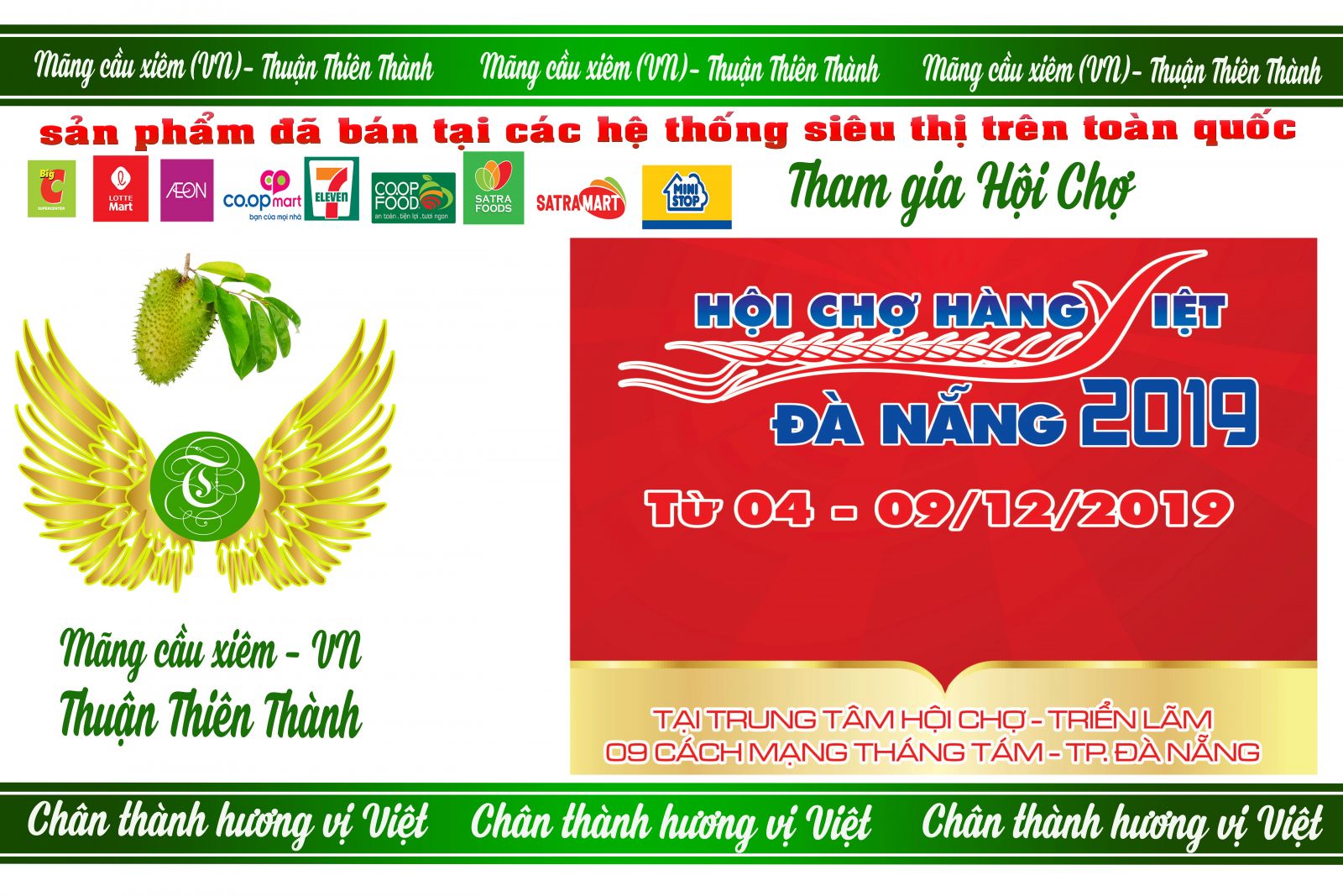 VINAXI- MÃNG CẦU XIÊM - VN - THUẬN THIÊN THÀNH Tham gia hội chợ Hàng Việt - Đà Nẵng 2019