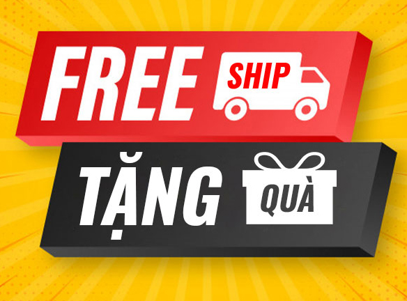 Free ship for orders from 500,000 VND or more