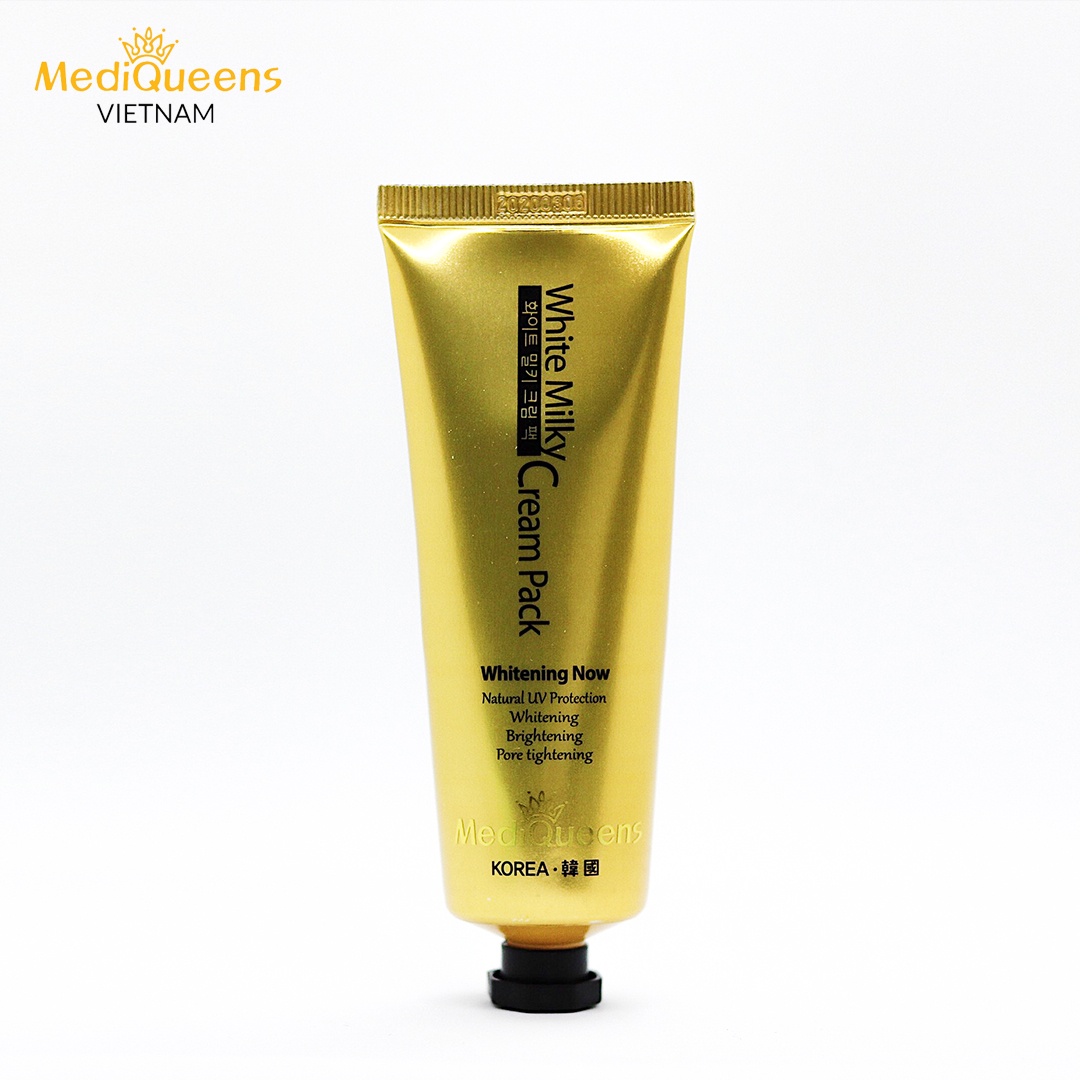 White Milky Cream Pack 50g Tube