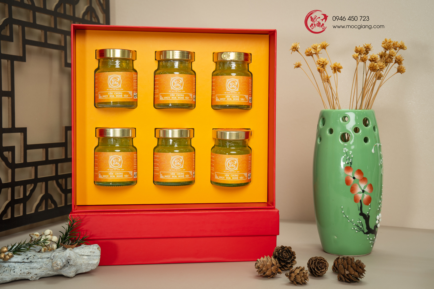 [Set 6] Yến chưng Saffron