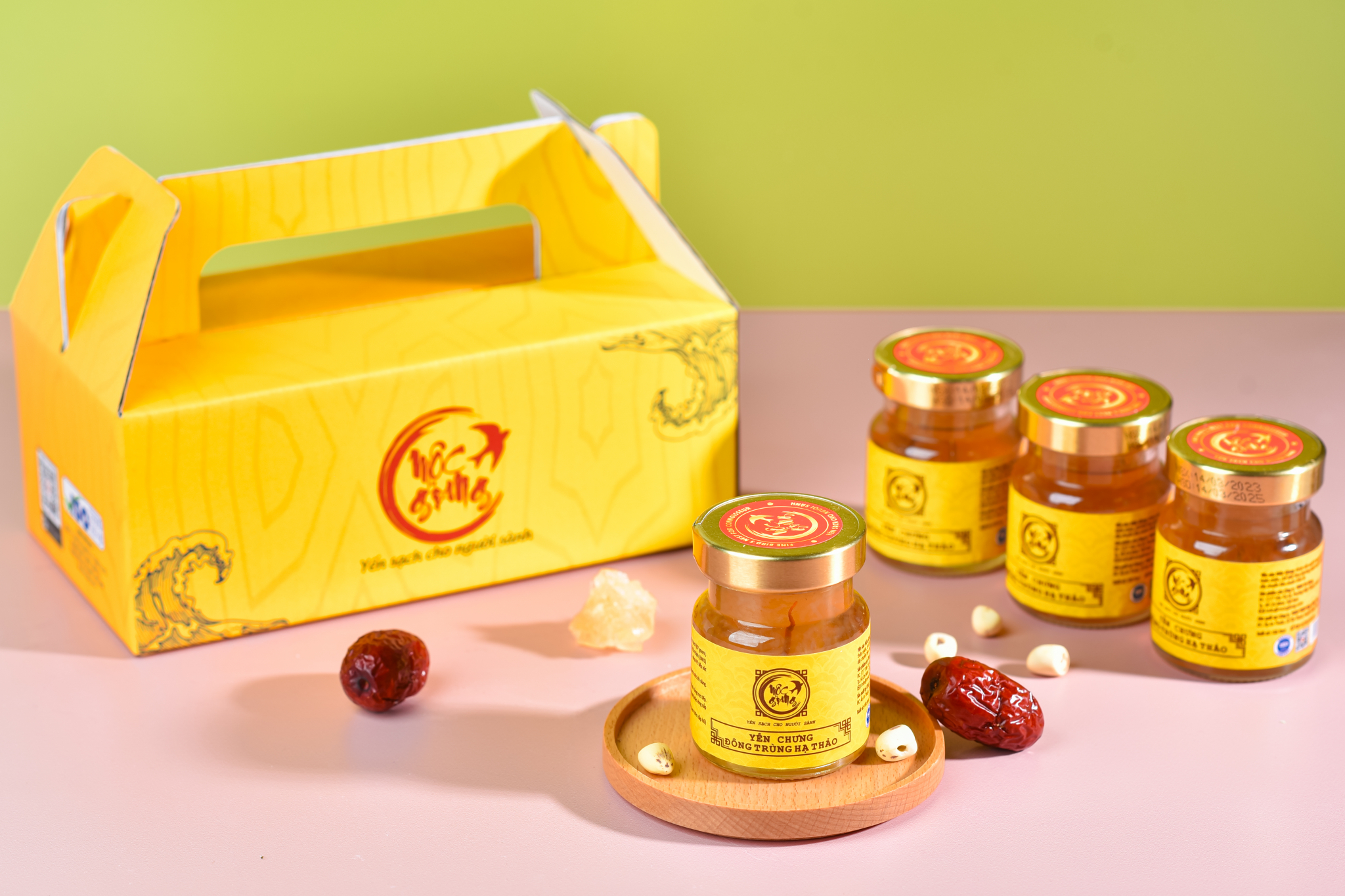 [Set 8] Yến chưng Đông trùng hạ thảo